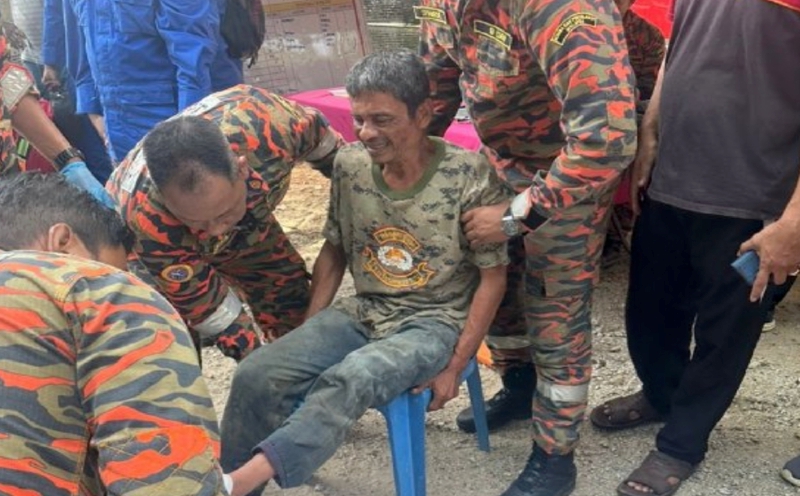 Missing retired soldier found safe after getting lost in Baling forest