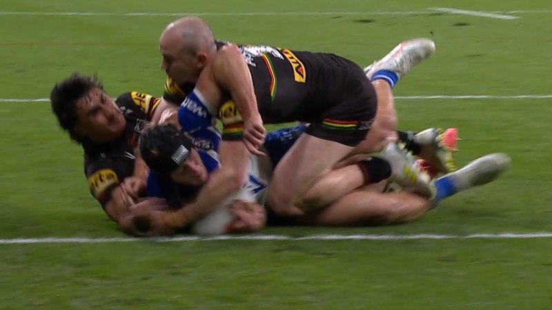Panthers fume as Burton muscles over