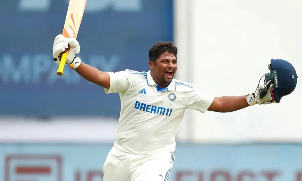 India's Sarfaraz Khan to replace Sudharsan in Sri Lanka series