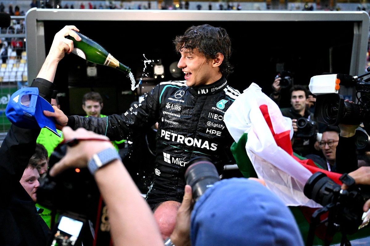 Kimi Antonelli reveals special Mercedes gesture after maiden F1 win
