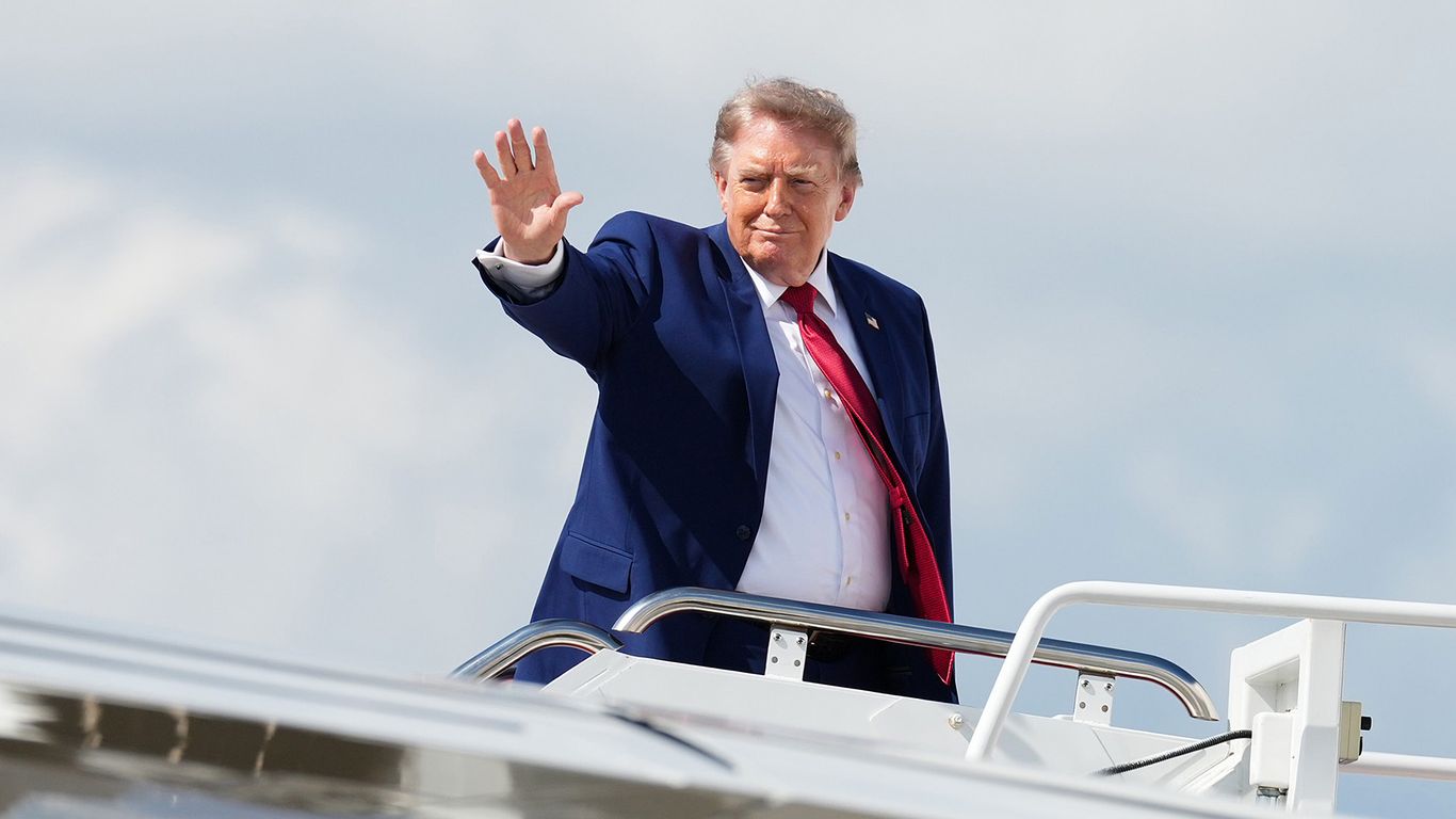 Trump to Axios: "We are low keying it" with Iran