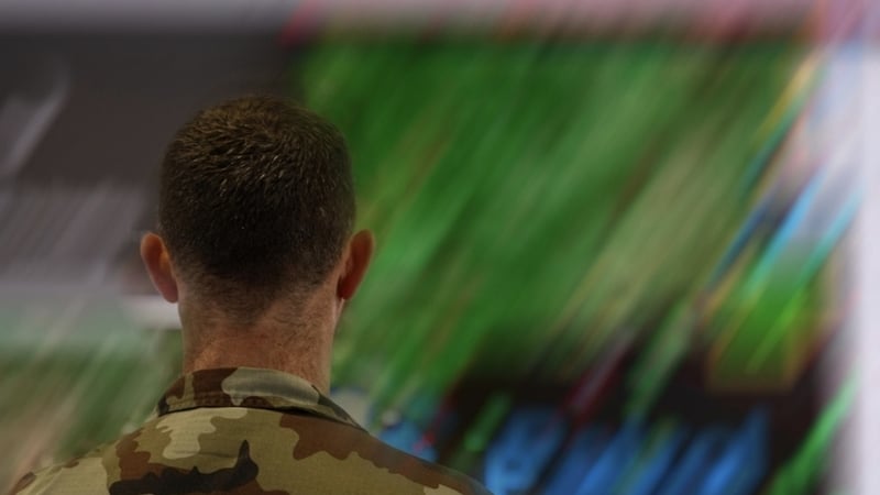 Inside the Octagon - Defence Forces control hub for Trump
