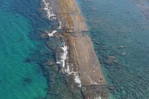Ancient Underwater Wall of Nhon Hai in Quy Nhơn Đông, Vietnam