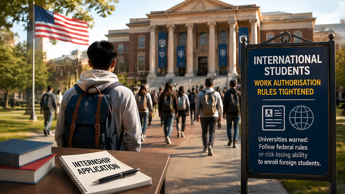 Donald Trump Administration Seeks To Restrict Internships For International Students