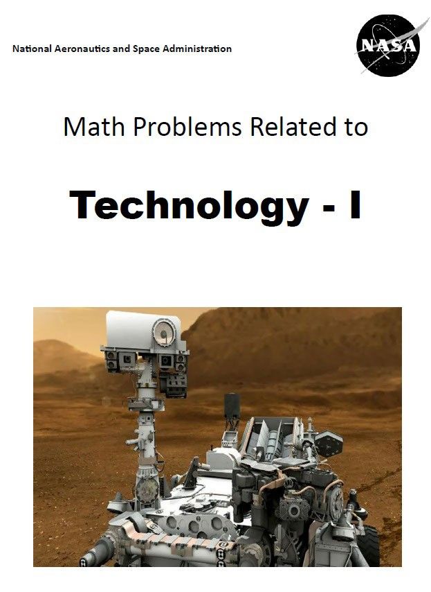Space Math at NASA: Math Problems Related to Technology I