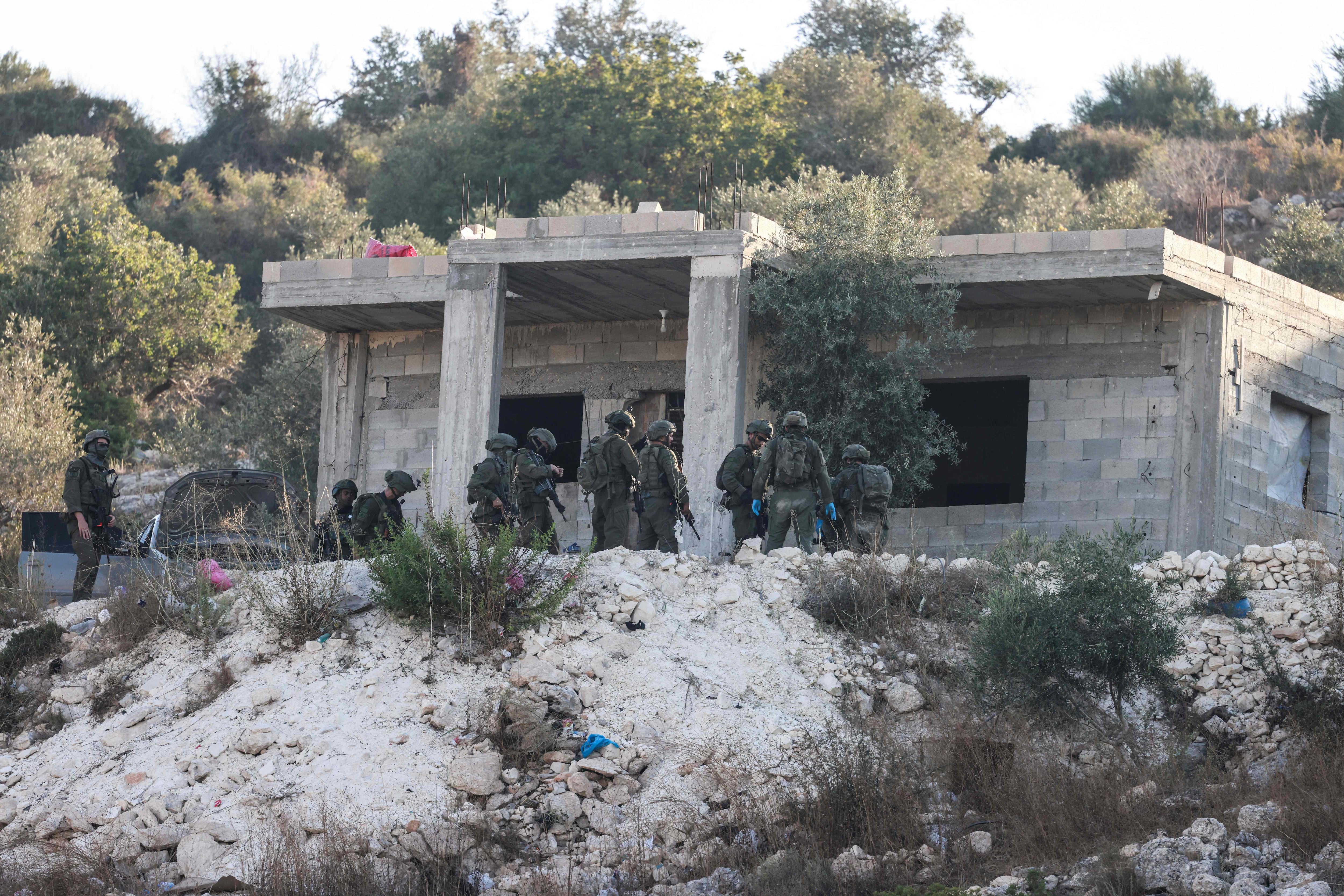 Israel carries out rare air strike in occupied West Bank