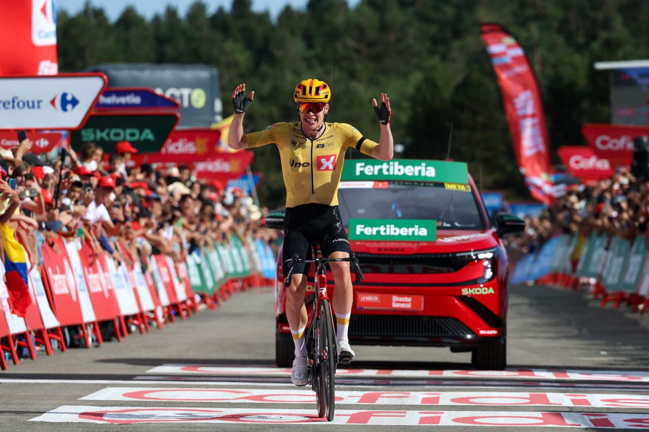 'He basically gave me the win, I'm really proud and grateful' – Andreas Leknessund leads Uno-X Mobility one-two on Vuelta a España stage 7
