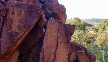 Historical Pollution, Not Current Industrial Emissions, Damaged the World's Largest and Oldest Collection of Ancient Rock Art, Study Suggests