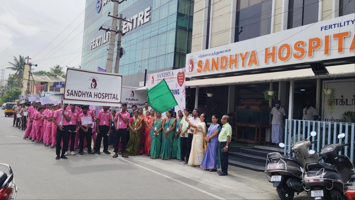 Rally to mark World Breastfeeding Awareness Week held in Vellore