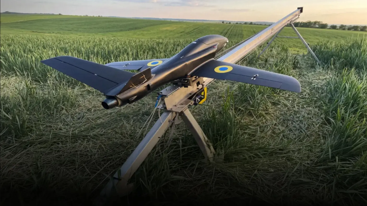 Ukraine has built its own jet-powered drone interceptor — and it'll easily fit in the back of a pickup truck