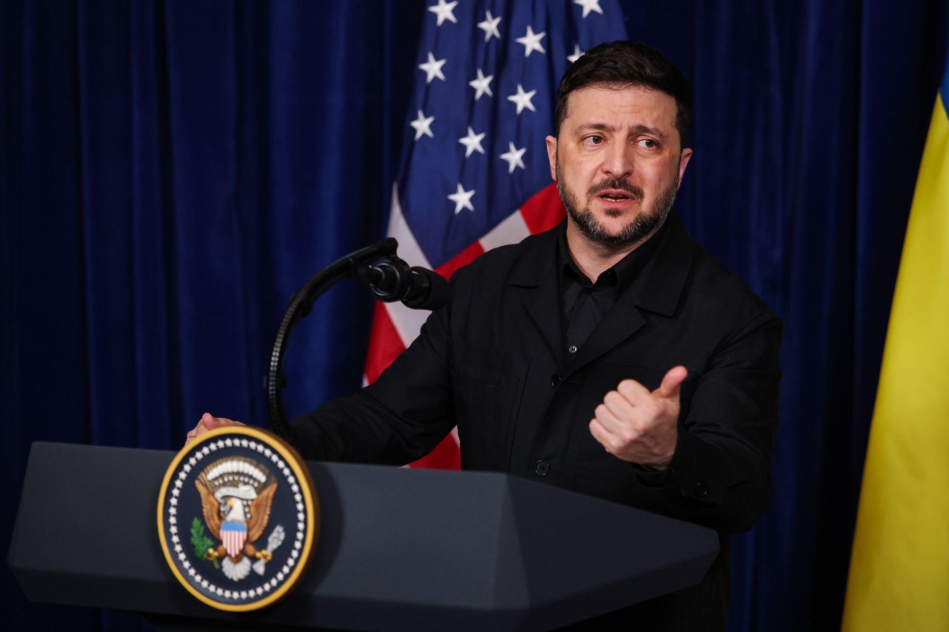 Zelensky says US briefed Ukraine on Moscow talks