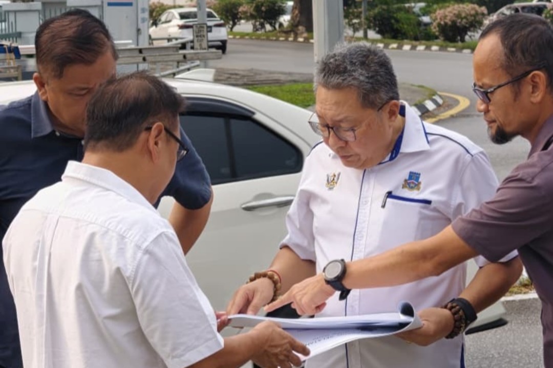 Targeted widening works begin along Jln Urat Mata to ease congestion, says Kuching South Mayor