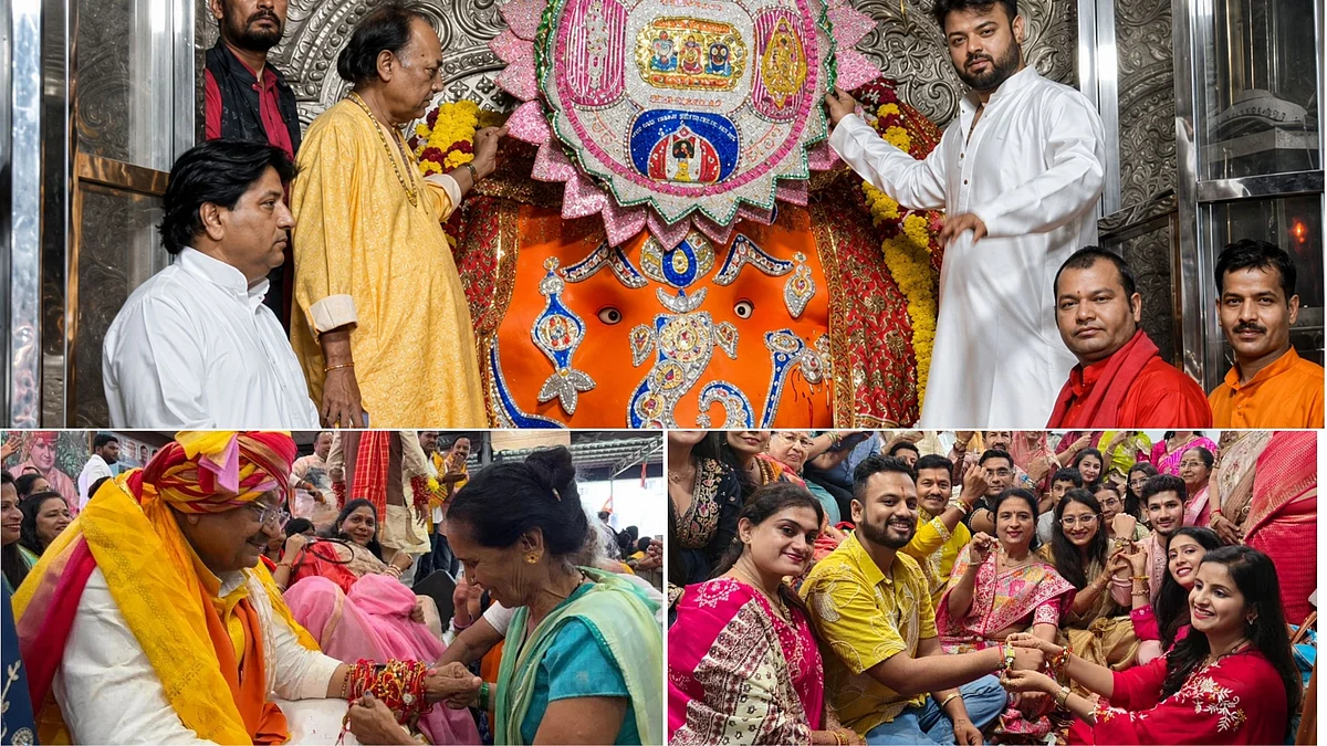 Threads Of Love, Faith & Togetherness Paint Indore In Raksha Bandhan Colours