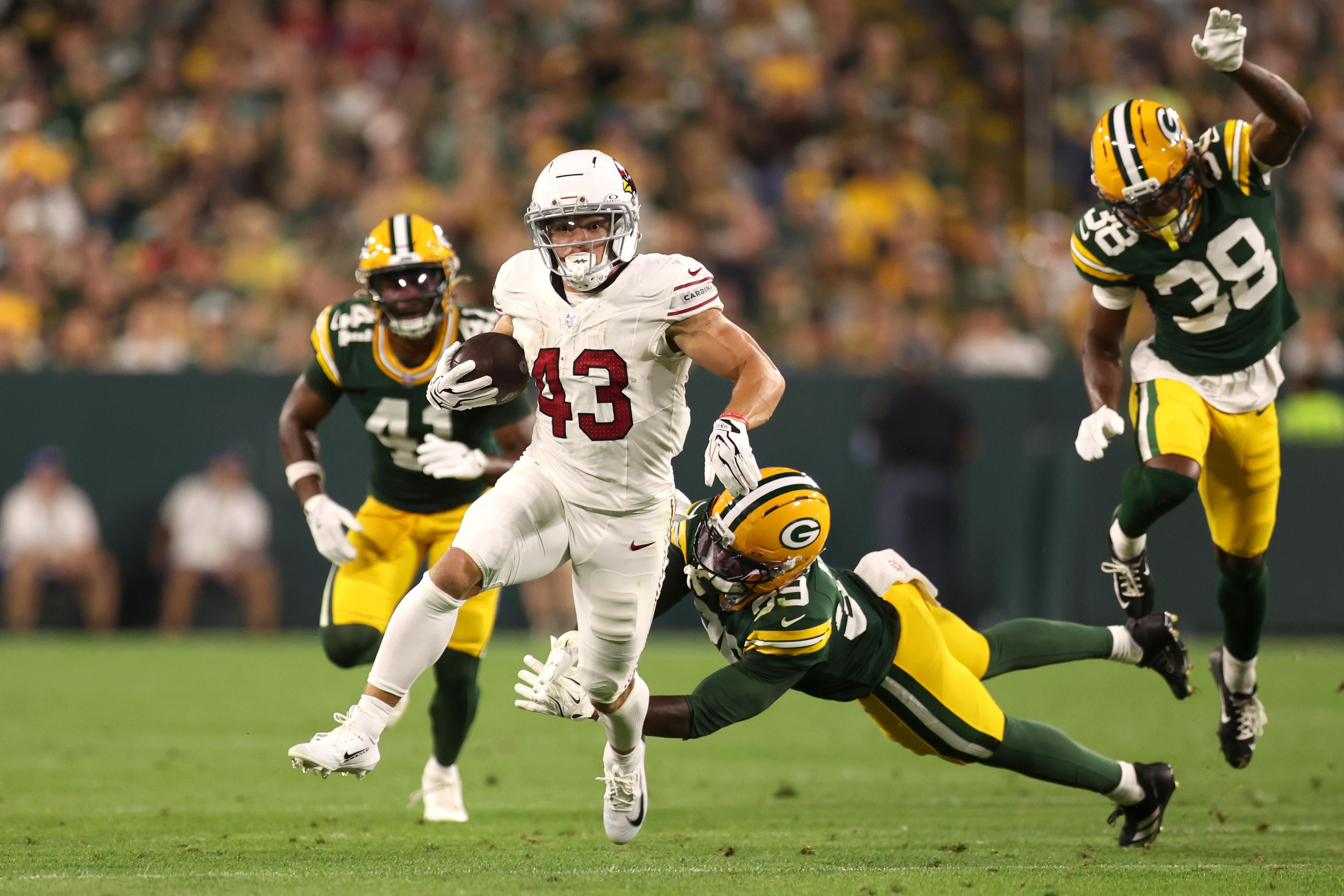 Arizona Cardinals blow late lead in loss to Green Bay Packers