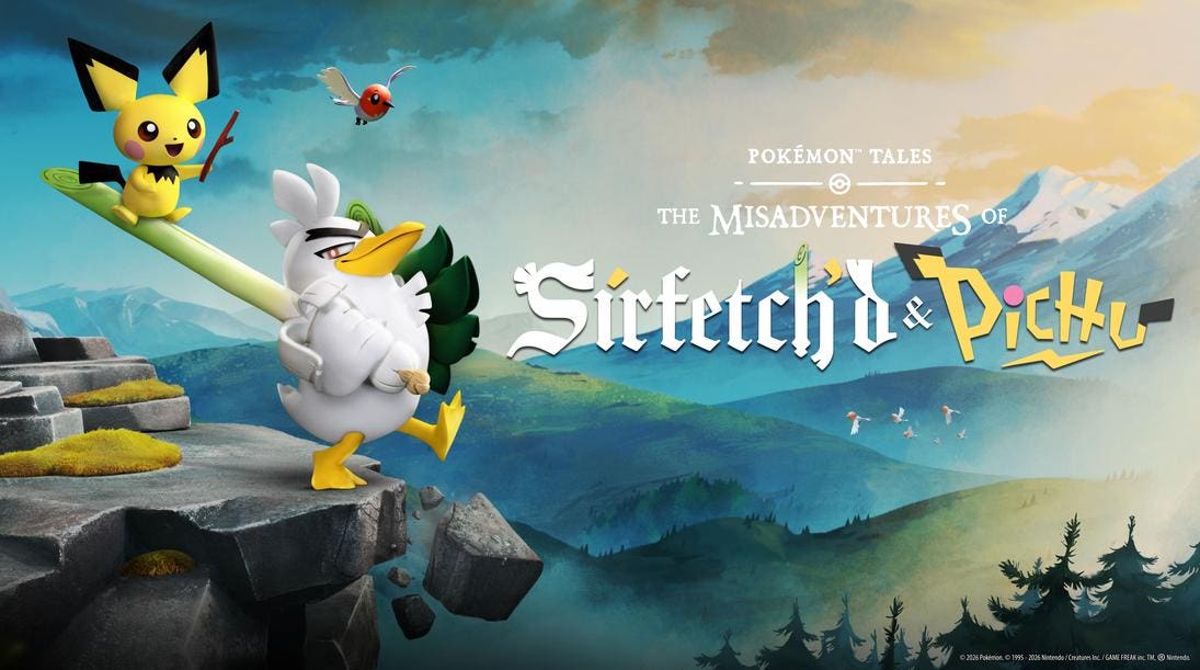 Disney+ To Add ‘Pokémon Tales: The Misadventures Of Sirfetch’d & Pichu’