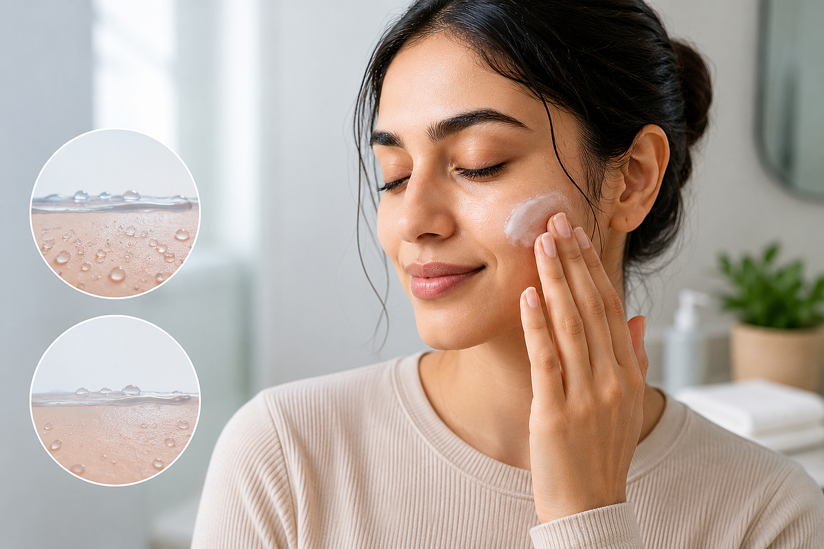 Why moisturiser works better on damp skin