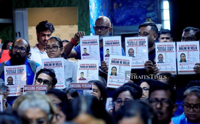 The names of 49 Malaysians and three Singaporeans still missing