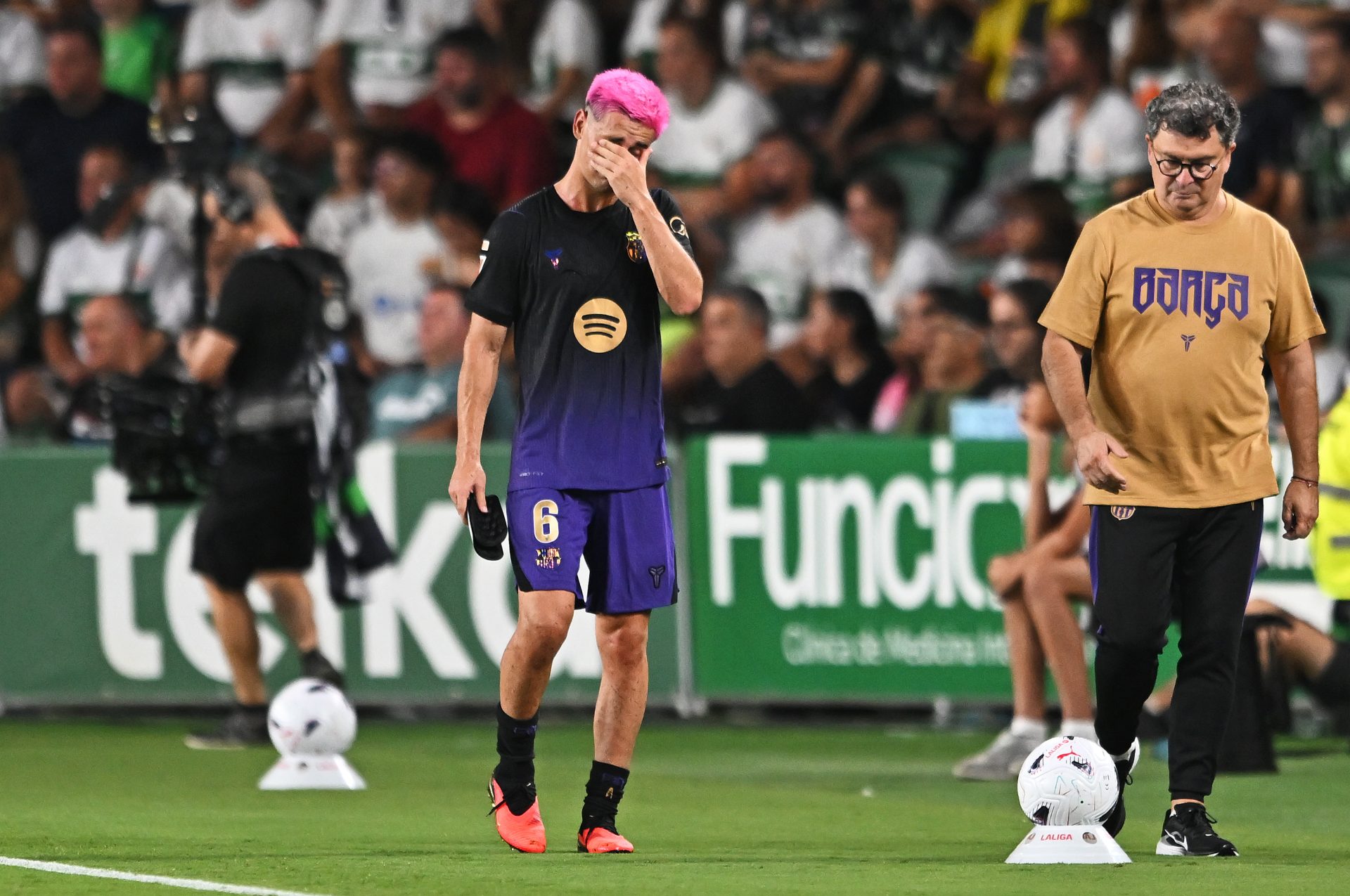 Barcelona midfielder still not back in group training ahead of Rayo Vallecano clash