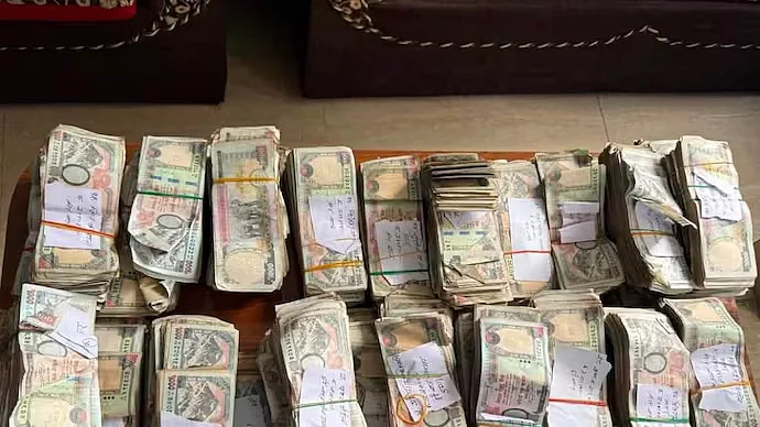 Nepal flood sweeps bank safe down river — then 29 people allegedly break it open
