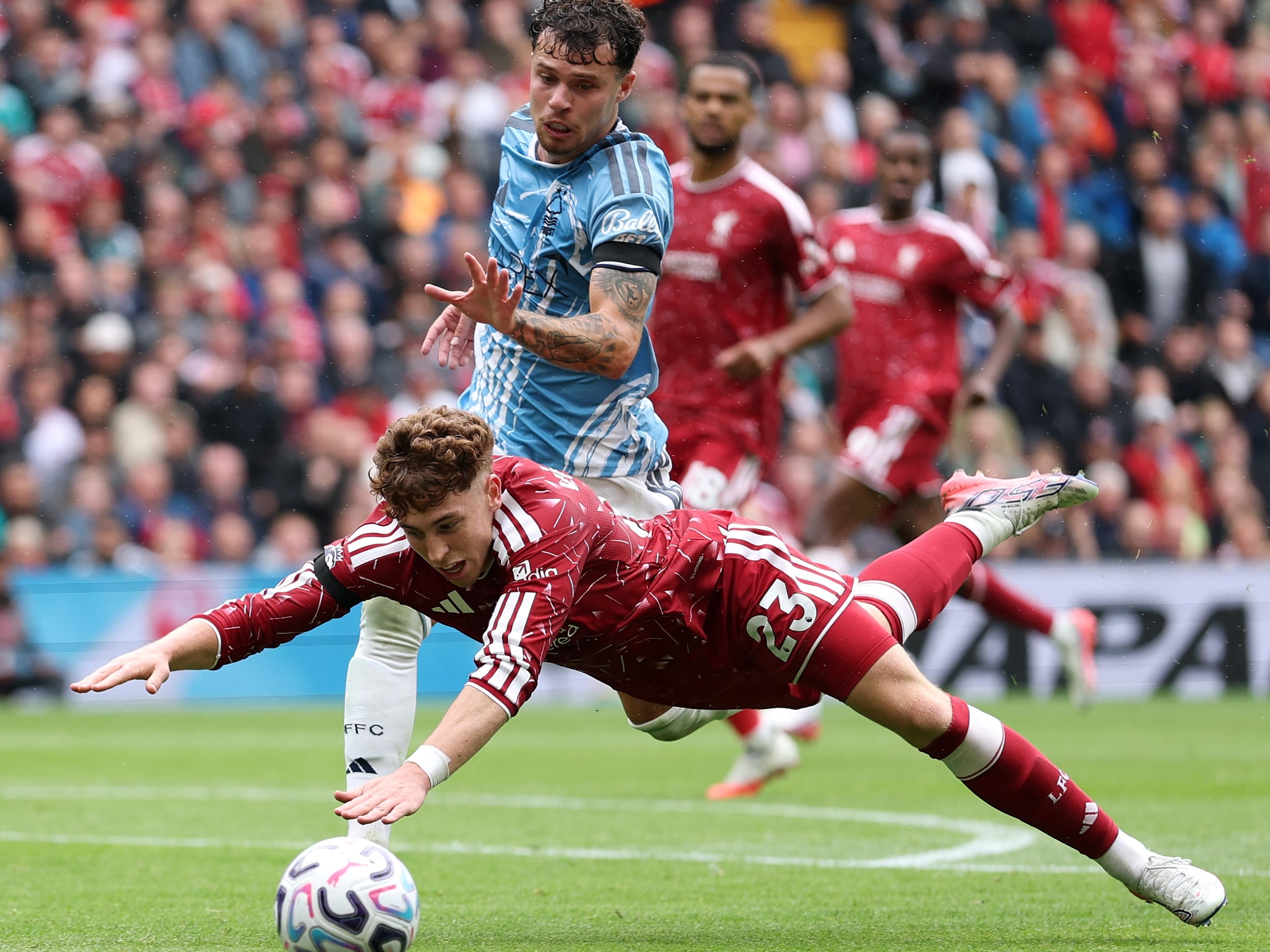 Liverpool v Nottingham Forest player ratings: Isak 4, Munoz 7; Williams 8, McAtee 7