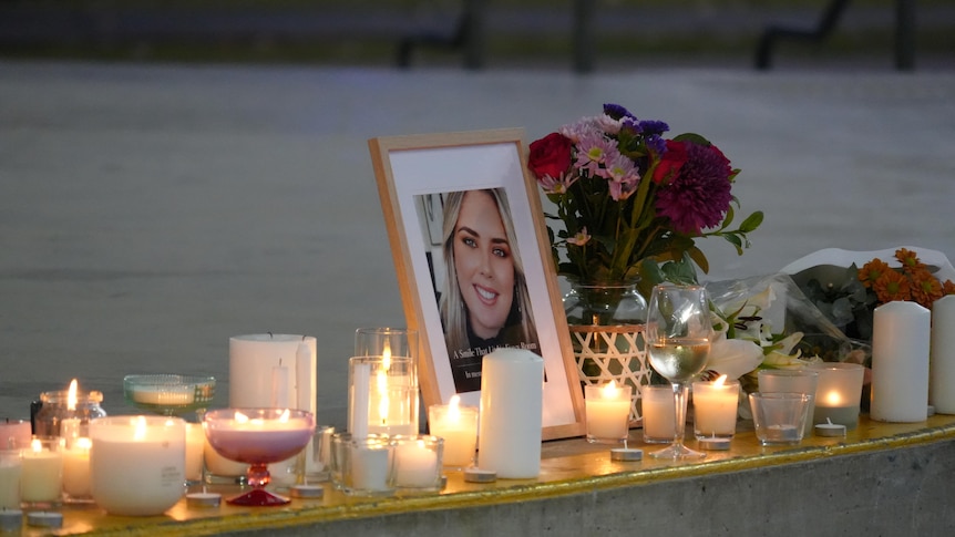 Cairns community light candles for crash victim Savannah Spence Paige
