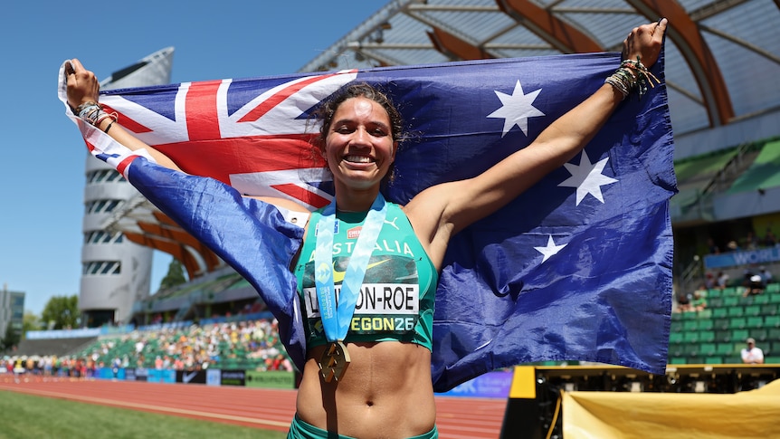 Aussie high jumper wins gold at under-20 world titles