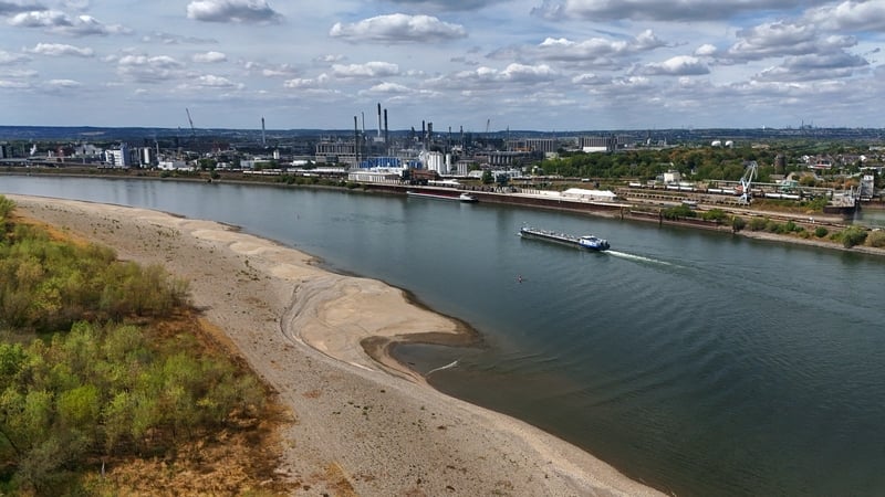 Shippers warn Rhine could be 'split in two' by low water