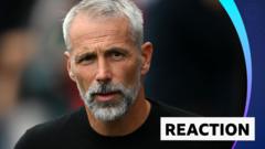 'Slapstick' - Rose laments late Everton equaliser
