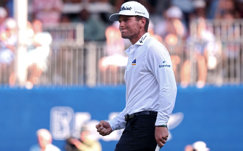 Brennan captures Wyndham crown for second PGA win