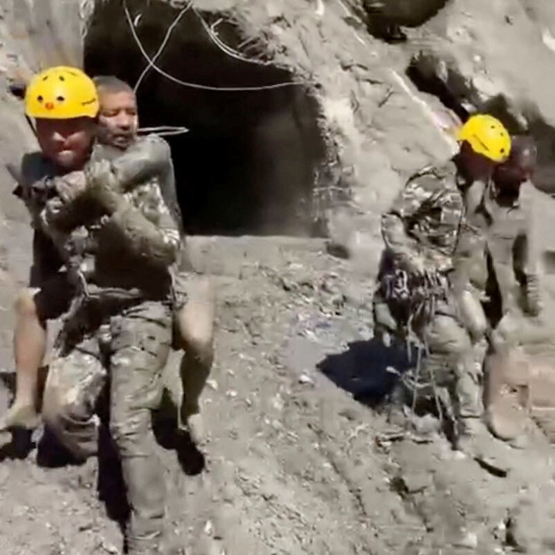 Nepal Rescuers Bore Through Tunnels to Try to Reach 900 Workers Missing After Floods