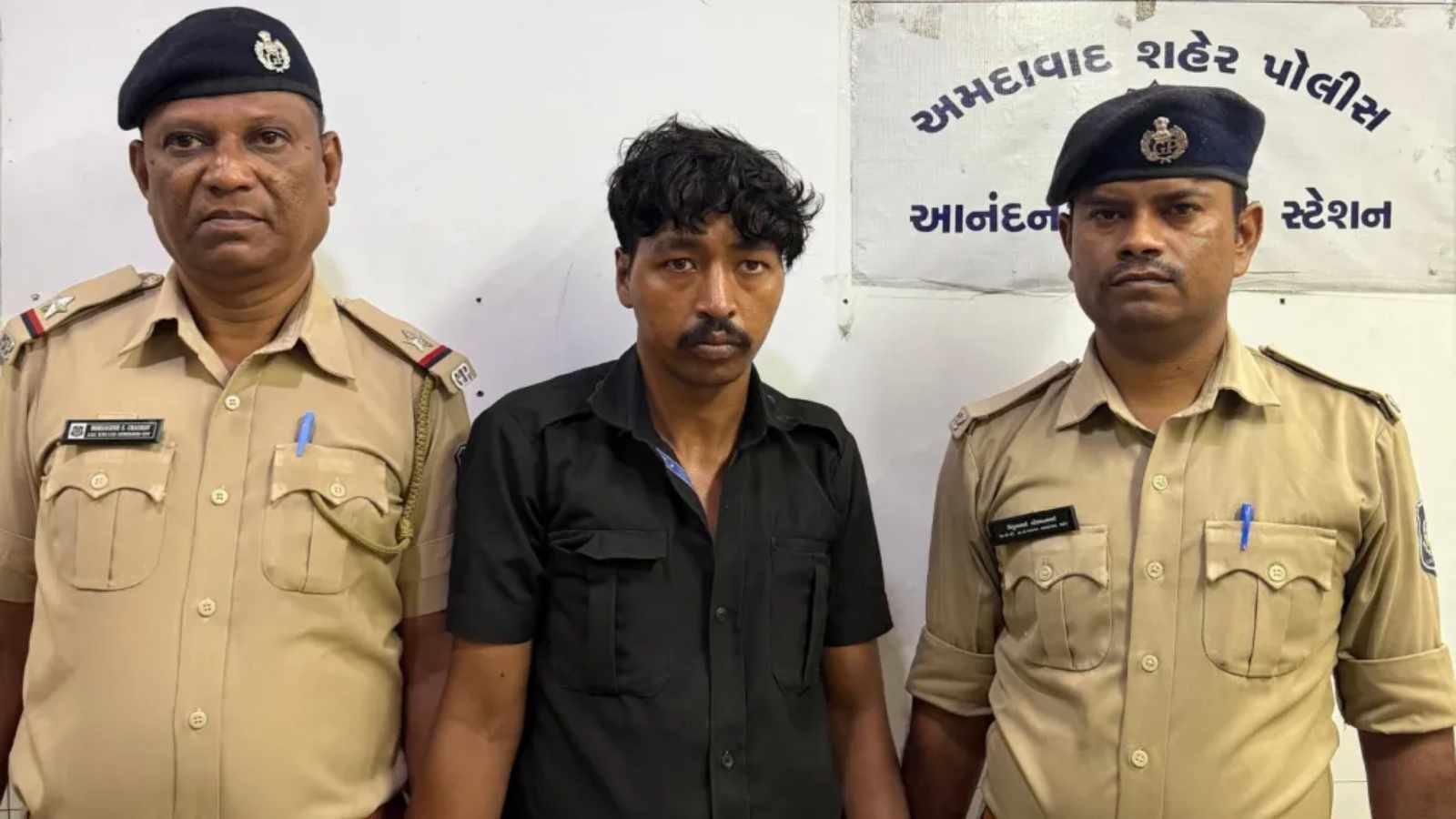 Security guard accused of raping Ahmedabad student shot at in escape attempt, say police