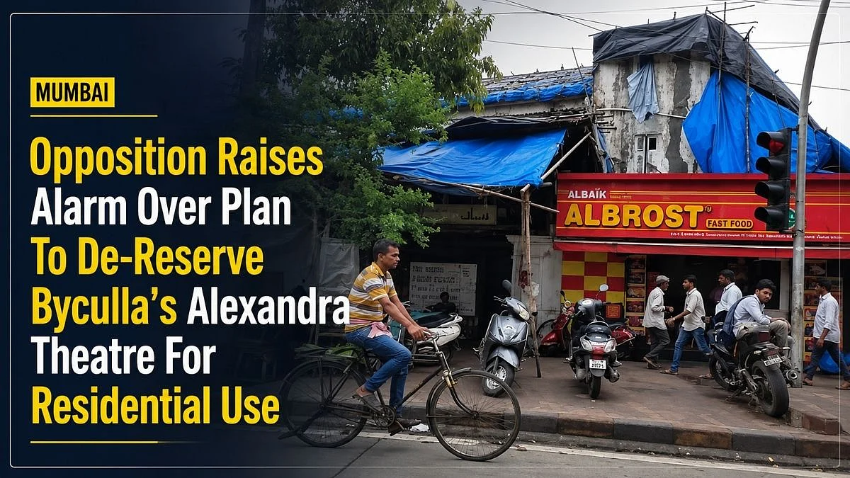 Mumbai: Opposition Warns Against De-Reserving Byculla’s Alexandra Theatre For Residential Use