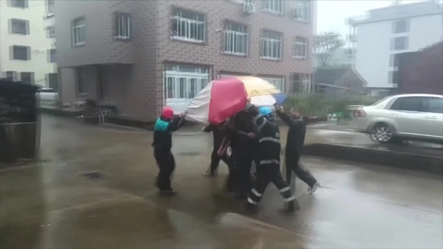Shanghai cancels over 1,300 flights as Typhoon Dolphin hits China's eastern coast