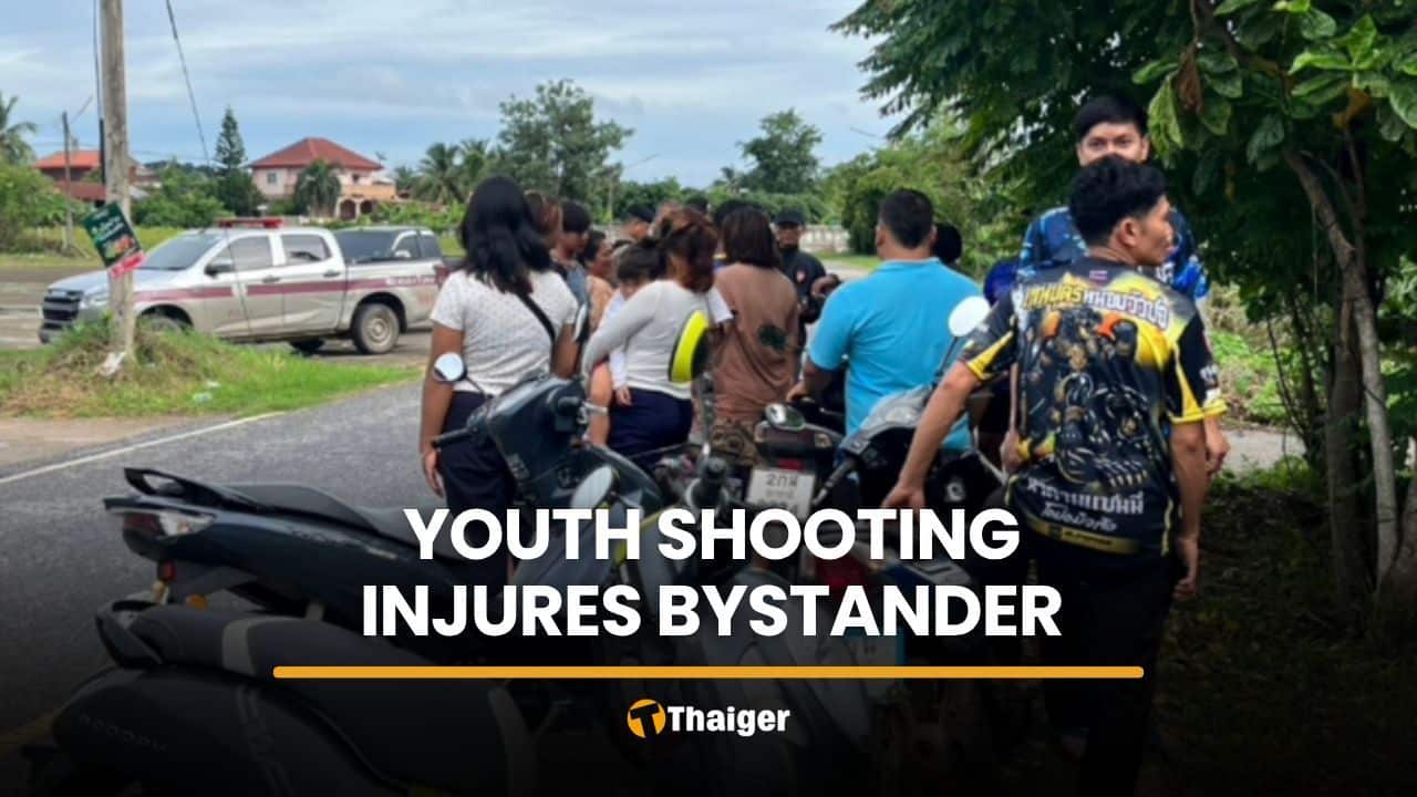 Youth shooting during motorcycle chase injures man in Udon Thani