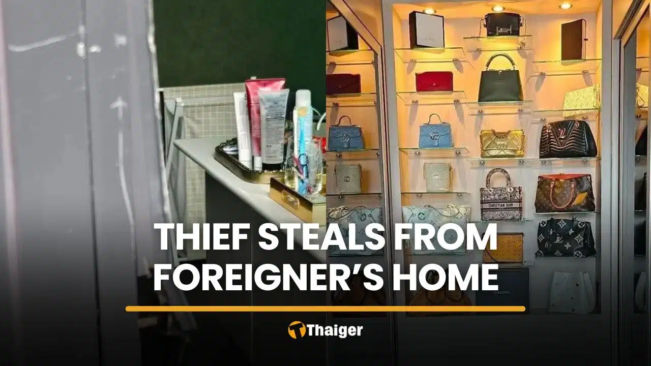 Thief steals millions from foreigner’s Prachuap Khiri Khan home