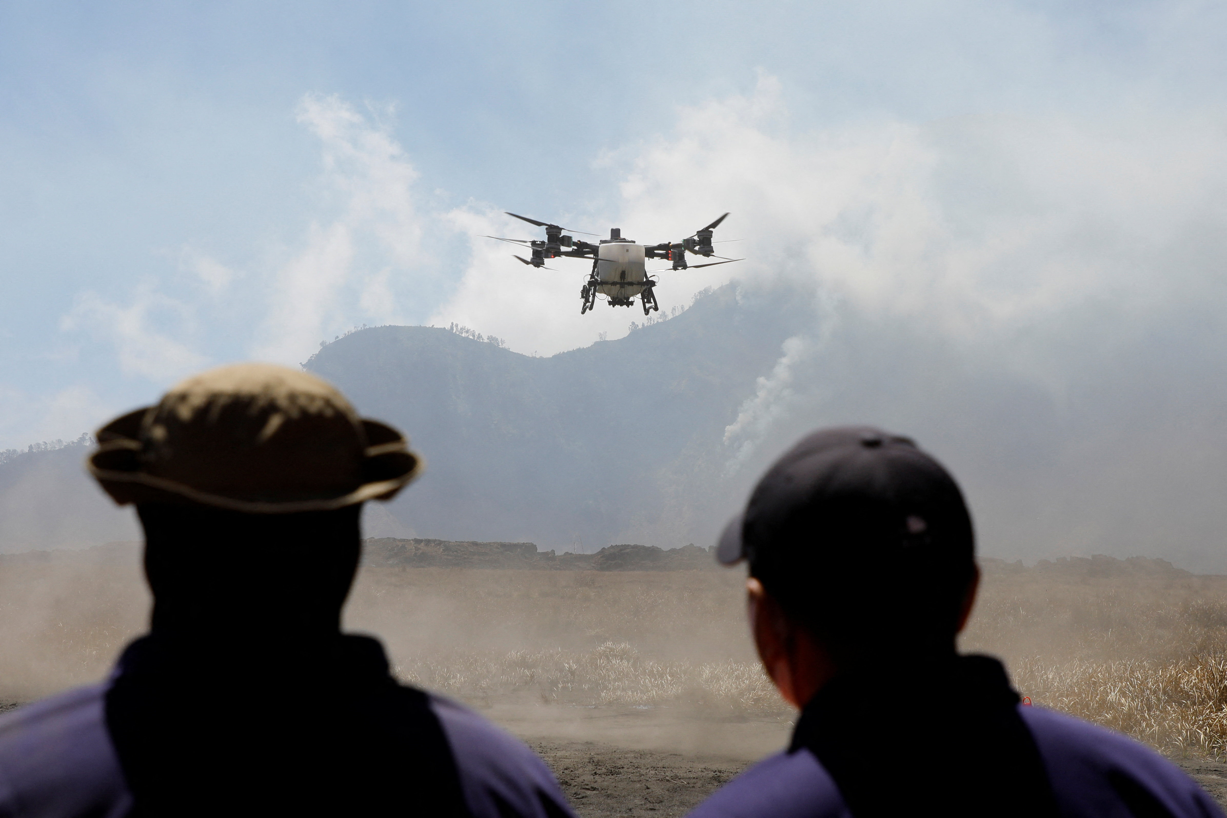 Fire near Indonesia’s Mount Bromo extinguished, but new hotspots emerge
