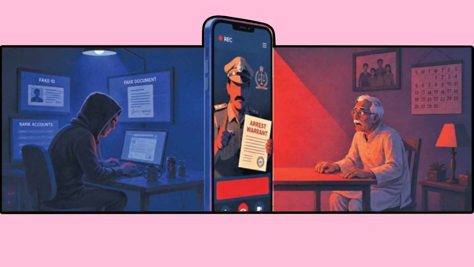 Gujarat HardLook: Fake cops, staged courts: When alert bankers, family of victims foiled digital arrest scams in Gujarat