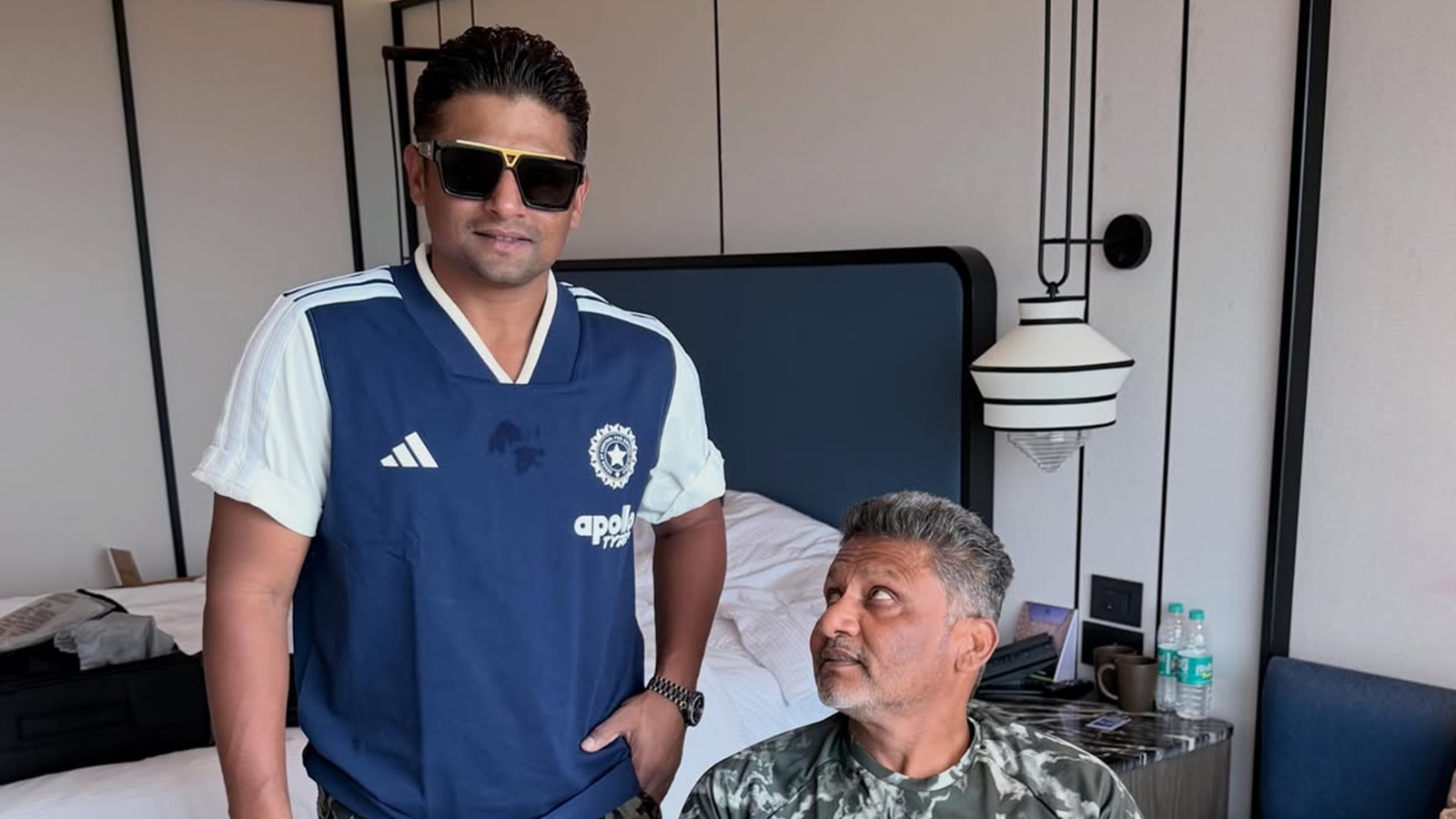 Sarfaraz Khan dons India’s training kit, celebrates comeback with his father