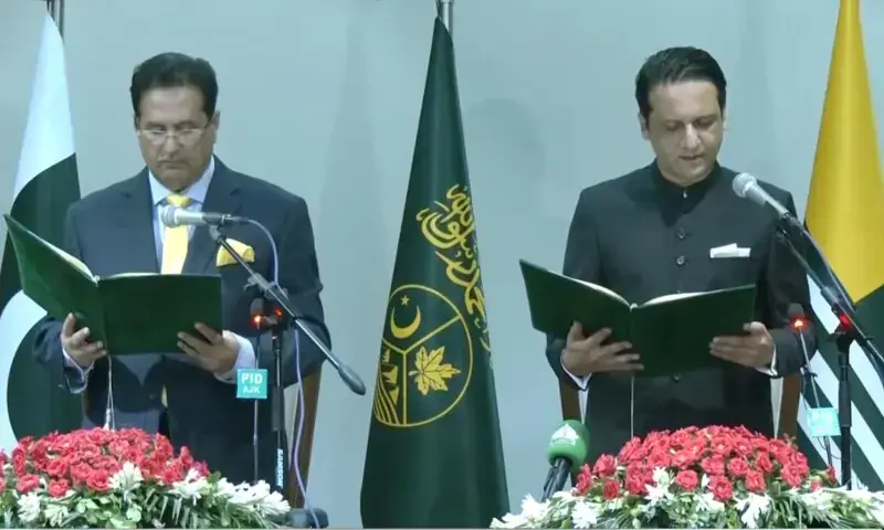 Editorial: Opposition within PML-N, protests and rigging claims — several challenges ahead for the new AJK PM