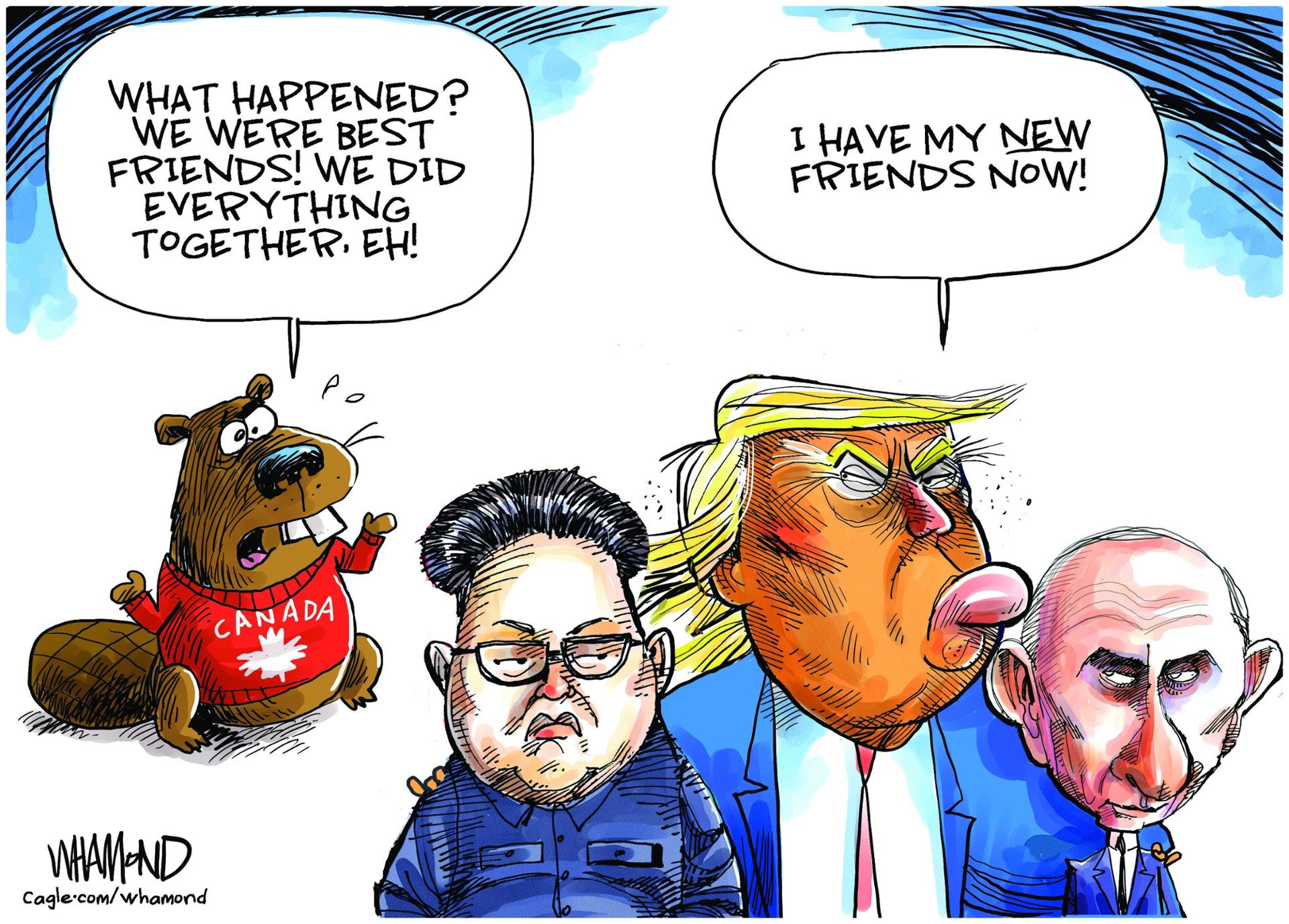 Trump Finds new best friend