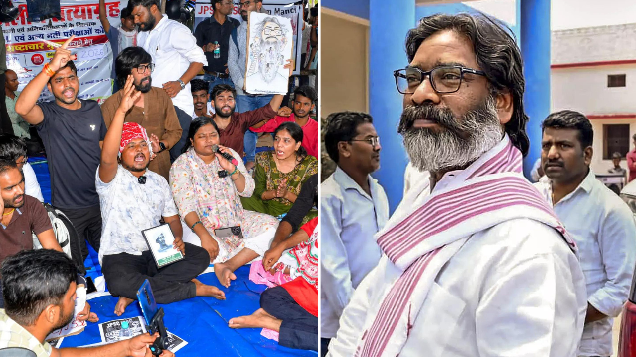'Only 3 of 13 exams cancelled': Students on Jharkhand govt's '98% demands met' claim