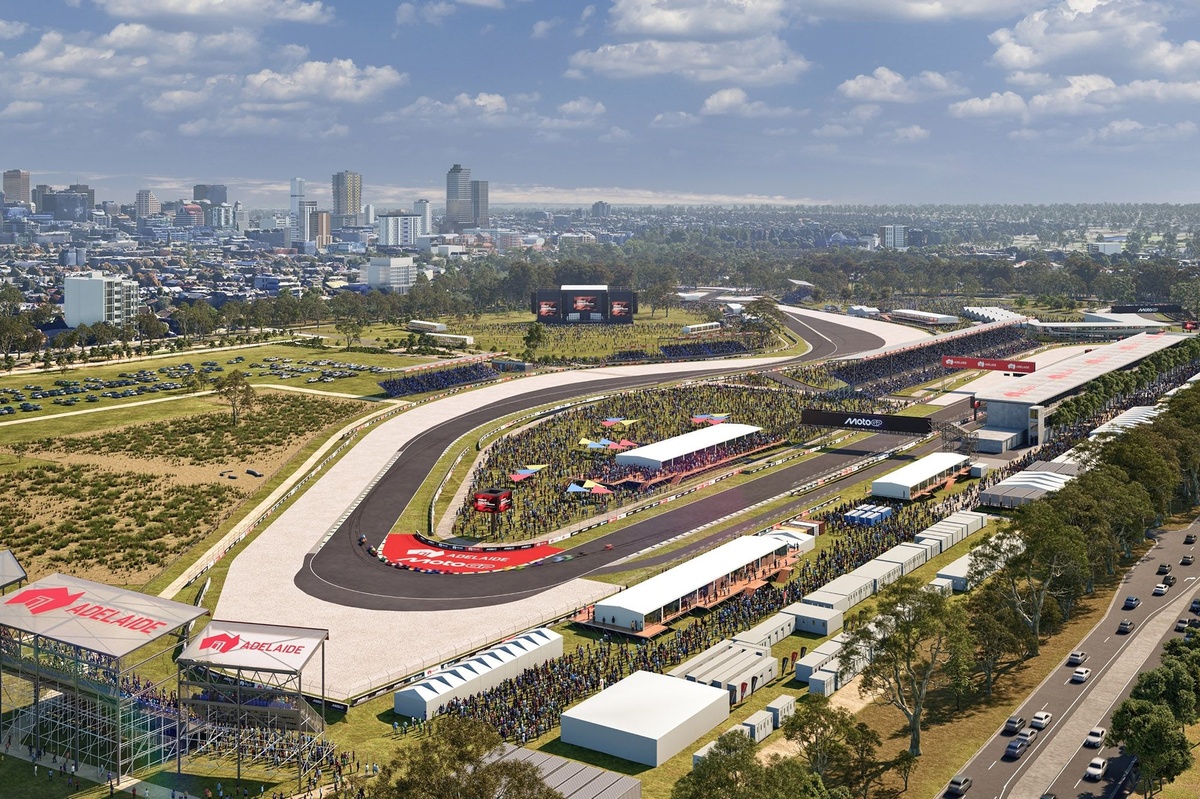 Adelaide MotoGP circuit layout unveiled as €60 million project takes shape