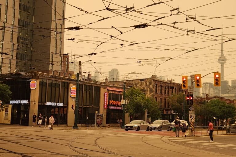 Climate change doubled likelihood of Canada’s extreme fire weather, study finds