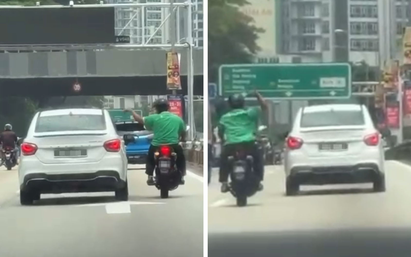 Technician nabbed after throwing stone at car during road rage incident
