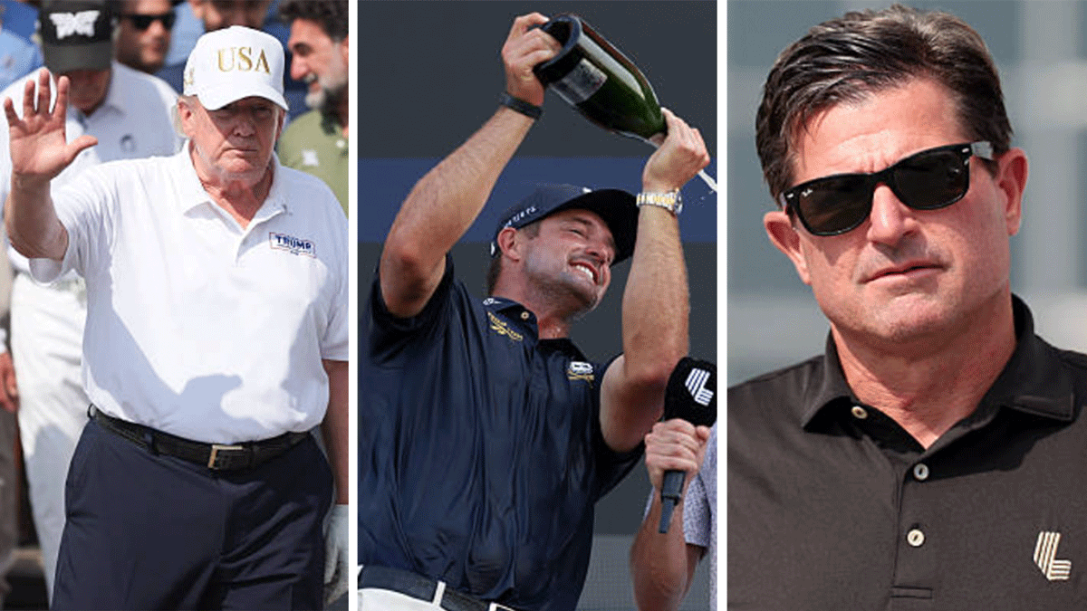 Inside LIV Golf's wild week: Bryson, Trump and the mystery investor surfaces