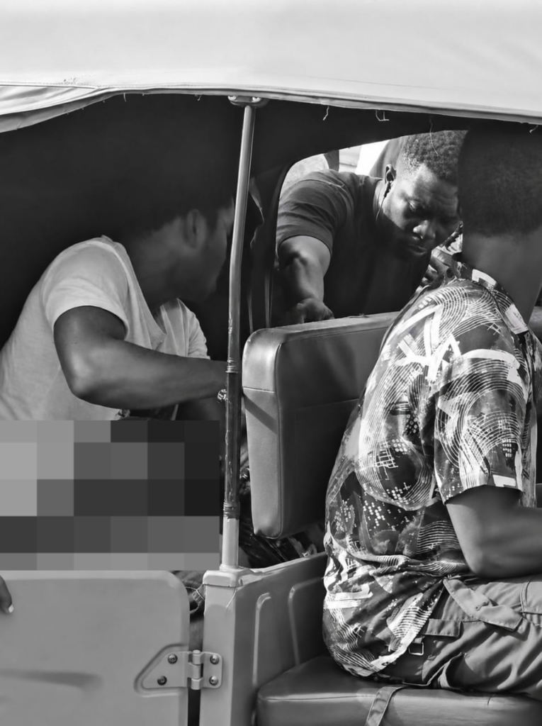Motor rider in critical condition after head-on collision with Sprinter in Berekum
