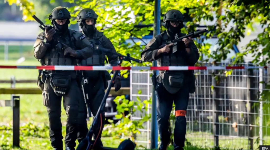 Manhunt after woman, 22, killed and five injured in Swiss shooting