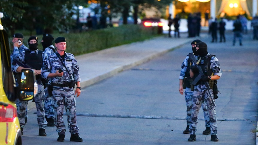 Moscow mayor calls deadly bomb attack on a restaurant a 'terrorist act'