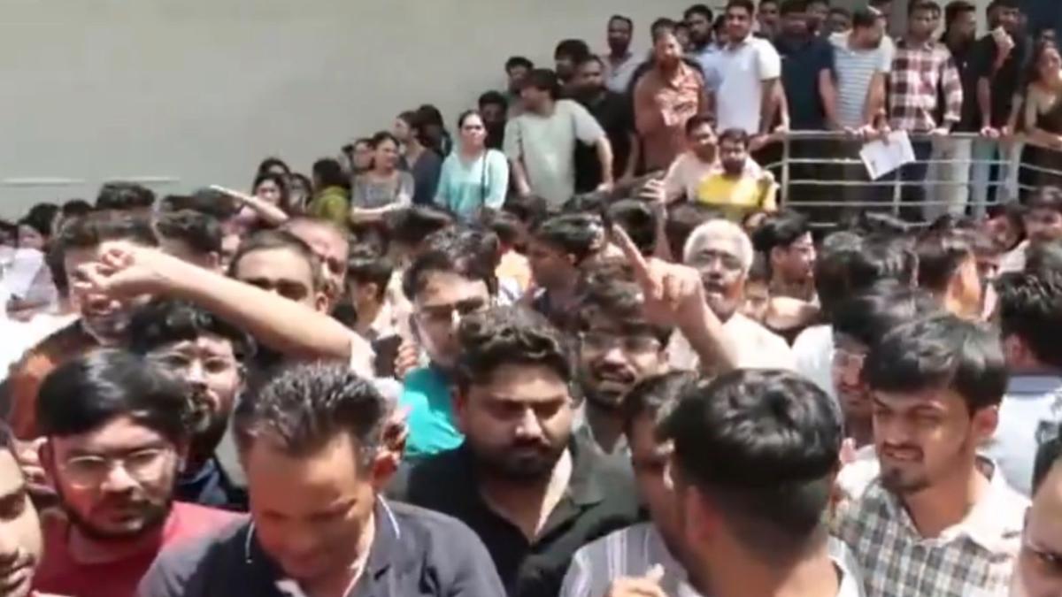 NEET-PG 2026: Technical glitches mar exam at two Jaipur centres; students protest
