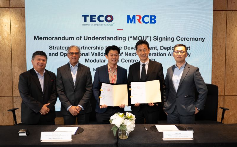 MRCB, Teco team up on AI-ready modular data centres